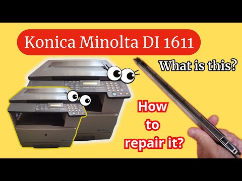 Thumbnail for How to clean charge corotron in Konica Minolta DI1611