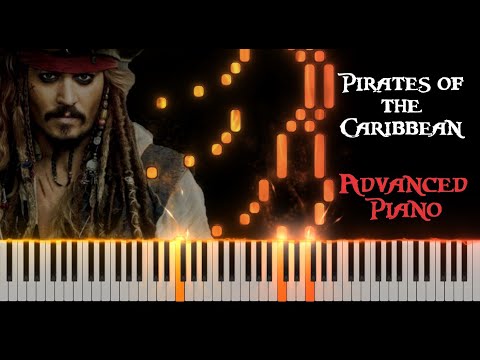 Thumbnail for PIRATES OF THE CARIBBEAN - HE'S A PIRATE  |  Piano Tutorial