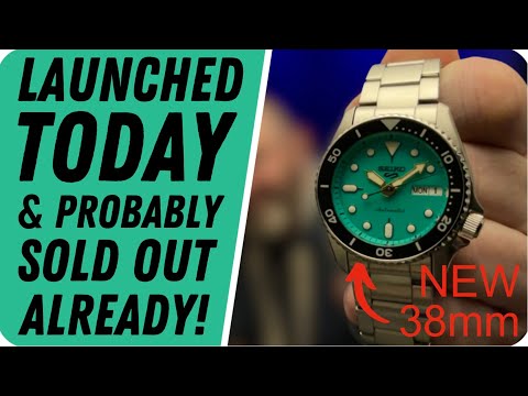 IT’S ARRIVED! - NEW 38mm Seiko 5KX Dive Style Watch SRPK33