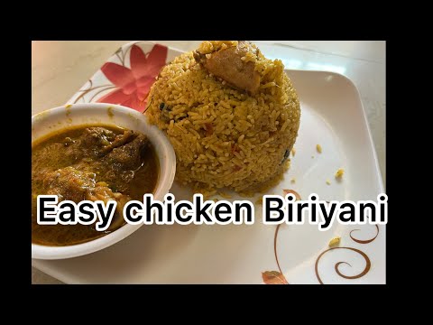 Chicken Biriyani recipe | chicken Biriyani with less ingredients | chicken Biriyani in cooker #diy