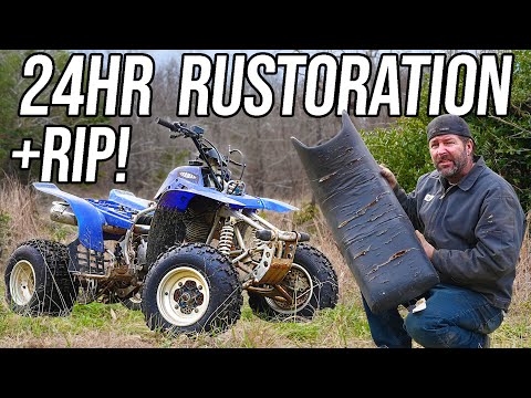 Thumbnail for Restoring my $50 Yamaha Warrior 350 in 24 Hours!