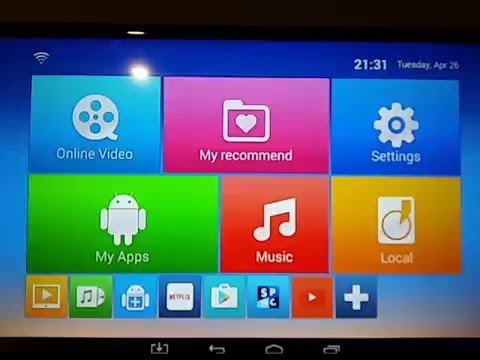 Como habilitar ou desabilitar barra de ferramentas no Google TV Box MXQ S805