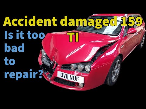 Thumbnail for Alfa romeo 159 to sportwagon accident repair