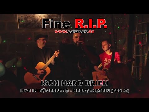 Thumbnail for Fine R.I.P. - Isch hadd Brieh (Live in Heiligenstein 2015) | STALLUDIO