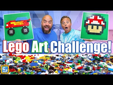 Thumbnail for Giant LEGO Pixel Art!