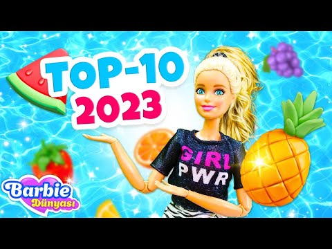 Barbie oyunları❤️ Barbie Dünyası&apos;nın TOP-10 2023 ???????? Eğlenceli kız videoları derlemesi!