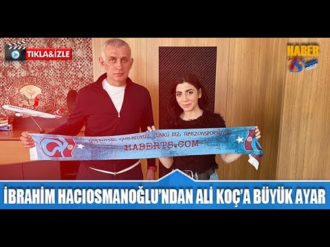 Thumbnail for TRABZONSPOR KULÜBÜ ESKİ BAŞKANI İBRAHİM HACIOSMANOĞLU'NDAN FENERBAHÇE BAŞKANI ALİ KOÇ'A BÜYÜK AYAR!