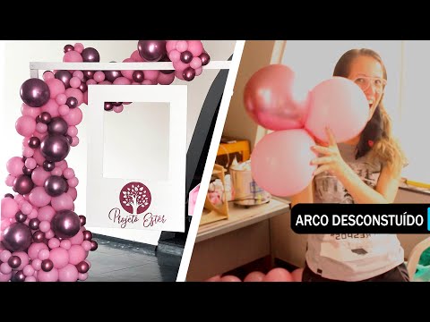 Arco de Balões Orgânico: Aprenda a Criar de Forma Fácil e Profissional com 3 Medidas!