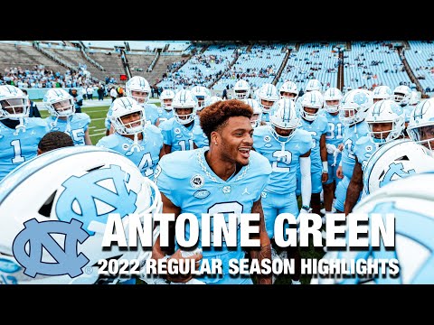 Thumbnail for Antoine Green 2022 Regular Season Highlights | North Carolina WR