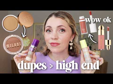 *new* Drugstore Makeup Dupes for NARS, Rare Beauty, Kosas, Tarte ???? Spring 2024