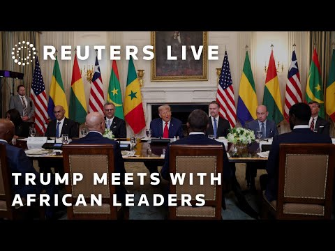 Thumbnail for LIVE: President Trump meets with African leaders