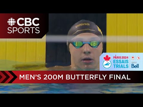 Ilya Kharun earns 1st Olympic berth with victory in men&apos;s 200m butterfly | CBC Sports