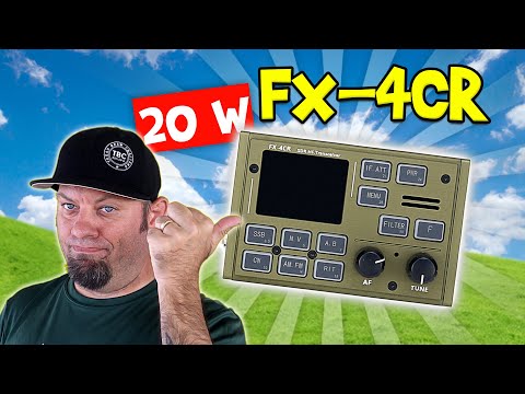 FX-4CR 20w QRP HF Radio - FIRST LOOK!