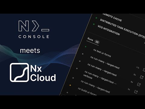 New Nx Console && Nx Cloud Integrations