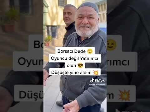 Borsacı Dede ???? Oyuncu değil Yatırımcı olun ???? Düşüşte yine aldım ????