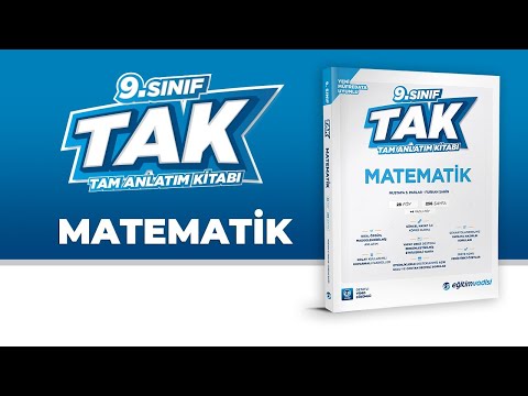 9. Sınıf MATEMATİK Tam Anlatım Kitabı Çözümleri YAZILI SORULARI 16-4
