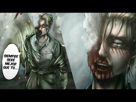 El sacrificio de Porco | Muerte de Porco Galliard Shingeki no Kyojin manga motion color