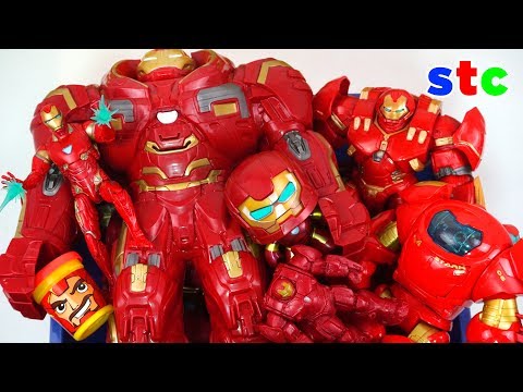 Thumbnail for Caja GIGANTE de Juguetes de IRONMAN Colección Completa de IRON MAN