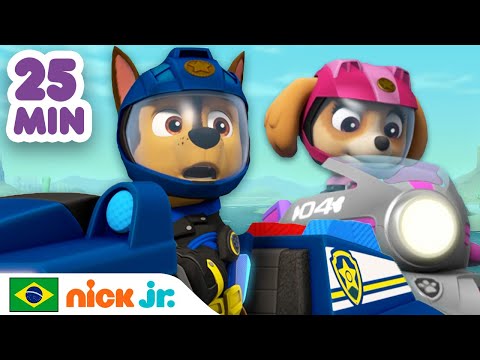Thumbnail for Patrulha Canina | 35 MINUTOS de Moto-Filhotes! | Nick Jr. em Português