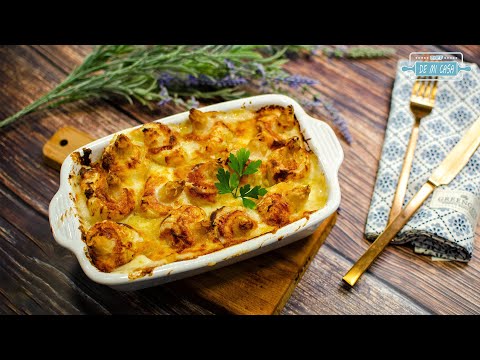 Thumbnail for ESPÁRRAGOS Gratinados con BECHAMEL y Queso ???????? Espárragos Blancos al Horno | Recetas de Navidad 8/24