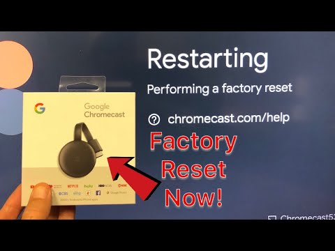 Thumbnail for Google Chromecast 3rd Gen: How to Factory Reset to the Very Beginning