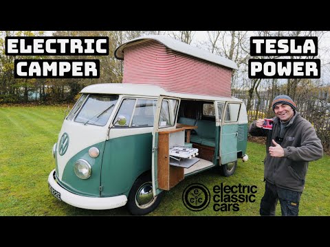 Thumbnail for Tesla powered VW Camper