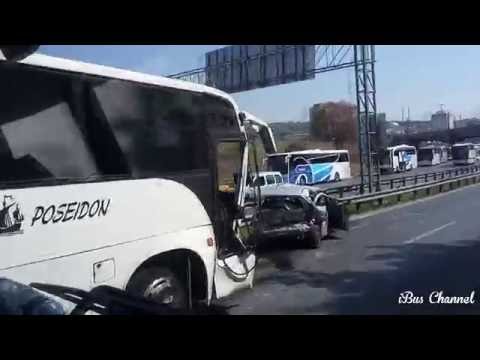 Mitsubishi Prenses Otogar Girişi Trafik Kazası | iBus Channel
