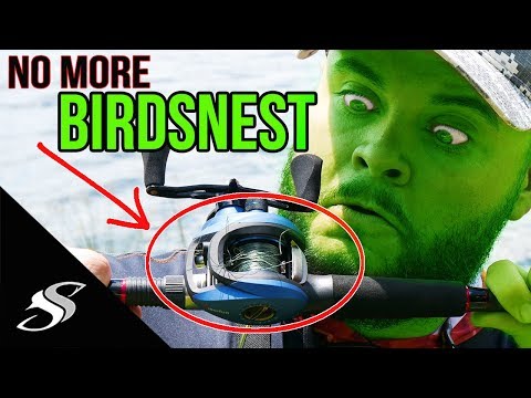 How to fine tune a DUAL Brake Baitcaster to PREVENT Birdsnest + Fishing