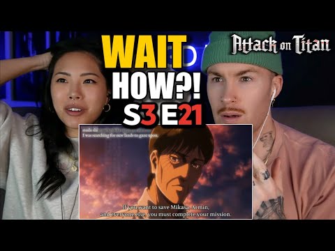 HOW THE HELL?! | Attack on Titan Reaction S3 Ep 21