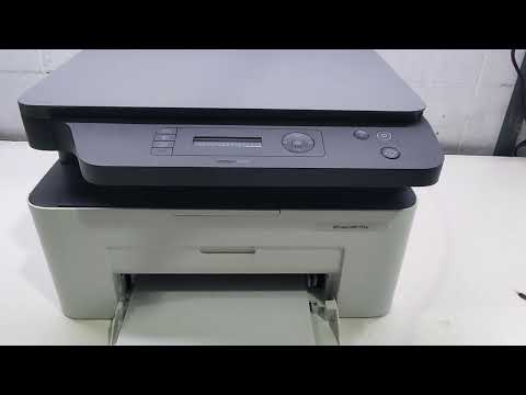 Como tirar a leitura de contagem de páginas e vida útil do toner da Impressora HP Laser 135w / 135A.