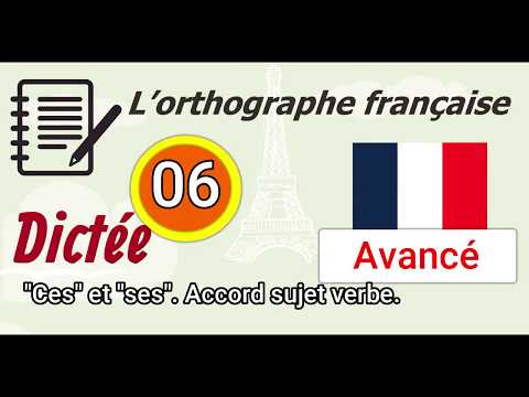 Thumbnail for L’orthographe française - Dictée (Avancé ) Video 06, Niveau CM2