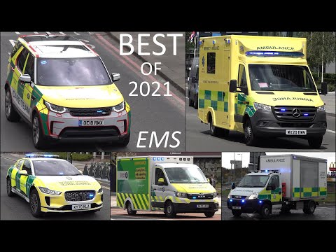 Thumbnail for Ambulances and EMS responding - BEST OF 2021