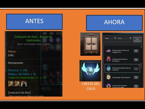 Como adicionar o ponerle  el EPICO a la cresta de cielo ( ex vestuario de alas ) - Cabal Online