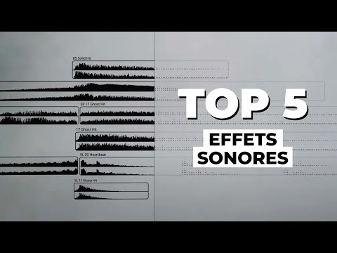 Nos 5 EFFETS SONORES préférés pour nos PRODUCTIONS VIDÉOS