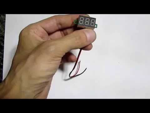 Доработка цифрового вольтметра из китая