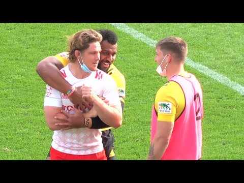 Thumbnail for マイケル･フーパーはサントリーのオージー軍団との再会を楽しんだ後、スタンドのファンへ手を振りながら去って行った（ラグビートップリーグ2021第5節 トヨタ自動車 vs サントリー）