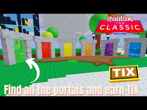 ROBLOX EVENT HUB ALL 6 PORTALS LOCATIONS  // ROBLOX CLASSIC EVENT // ROBLOX