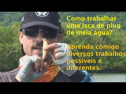 Thumbnail for Como trabalhar uma isca de plug de meia água - diversos trabalhos possíveis e diferentes
