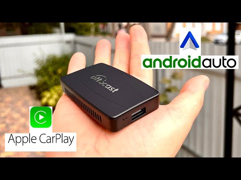 OTTOCAST U2-X  Самый дешевый и маленький БЕСПРОВОДНОЙ Android Auto Apple CarPlay в твой авто