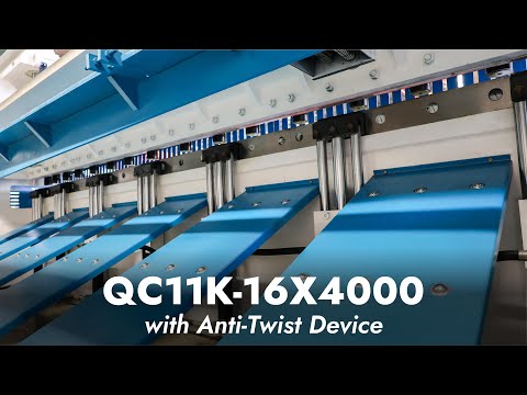 Thumbnail for QC11K-16X4000 Shearing Machine with Anti Twist Device