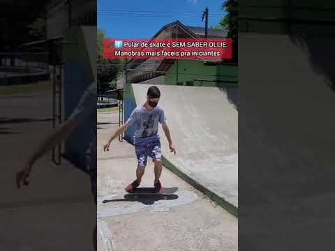 Thumbnail for Como pular SEM MANDAR OLLIE no SKATE! [manobras mais fáceis que ollie pra iniciantes]