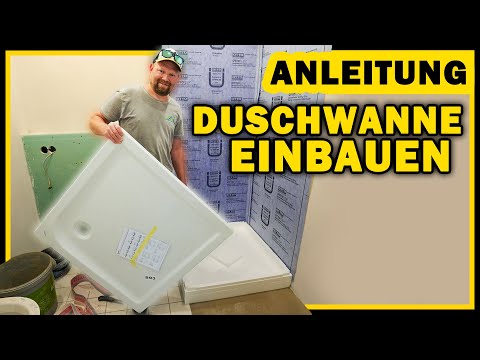 Thumbnail for Anleitung: DUSCHE SELBER EINBAUEN - Duschwanne mit Styroporträger! | Home Build Solution