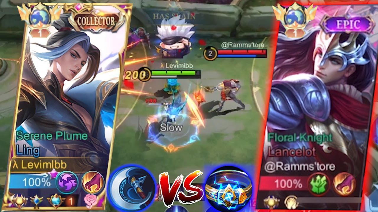 Thumbnail for LING VS PRO LANCE!! | LING FASTHAND MANIAC VS LANCELOT TANK NEW META | WHO WILL WIN?! - MLBB