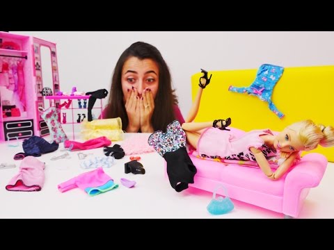 Thumbnail for Barbie ve Sevcan temizlik yapıyorlar! Oda toplama oyunu