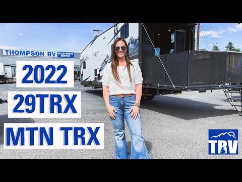 Thumbnail for New Outdoors RV MTN TRX 29TRX Trail Series Four Seasons Toy Hauler