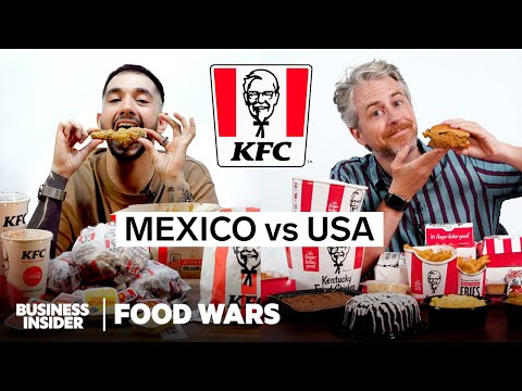Thumbnail for US vs Mexico KFC | Food Wars | Insider Food
