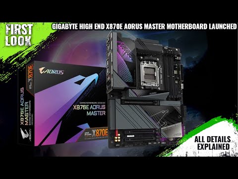 Gigabyte X870E AORUS Master Motherboard Launched - Explained All Spec, Features And More