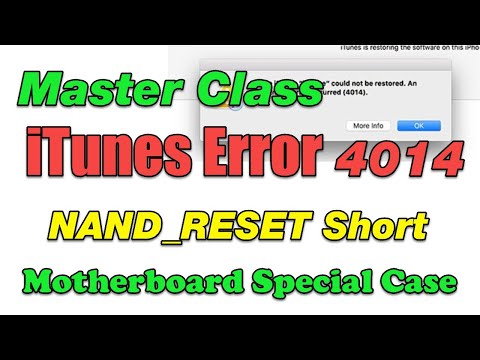 Thumbnail for iPhone Error 4014 【Special Case】 Repaired |  AP_to_Nand_RESET_L short on 6S Plus