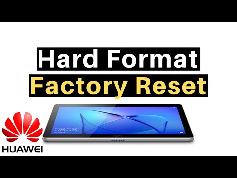How to Hard Format, Factory Reset, Huawei Tablet, Format Sıfırlama, 2018,2019,2020