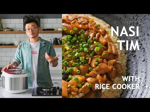 RESEP NASI TIM PAKAI RICE COOKER BUAT SEKAMPUNG!